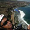 In the air !