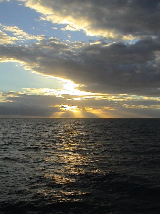 Couché de soleil !