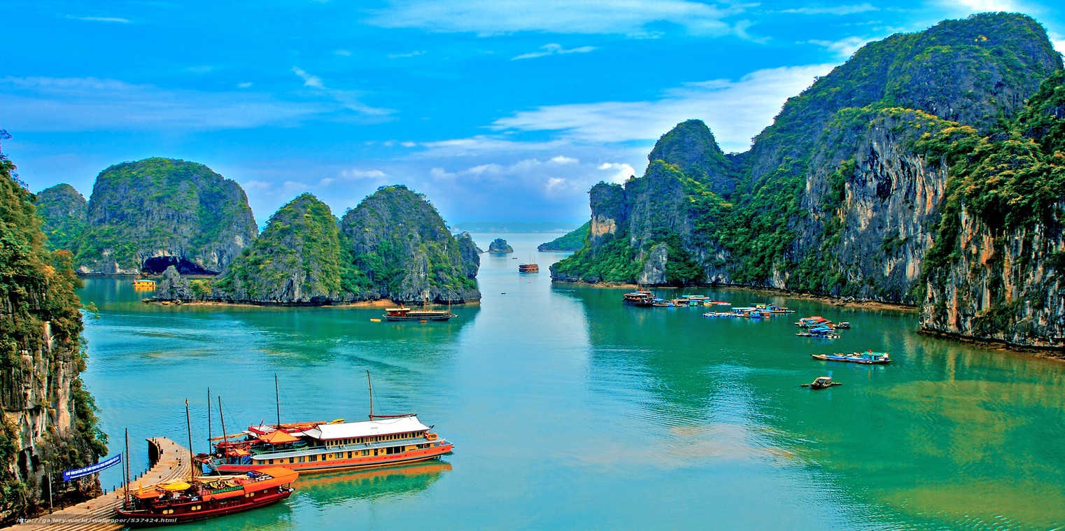 Paysage du Vietnam